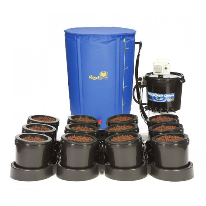 IWS Pro Premium Flood and Drain System with Remote timer & Flexi Tank