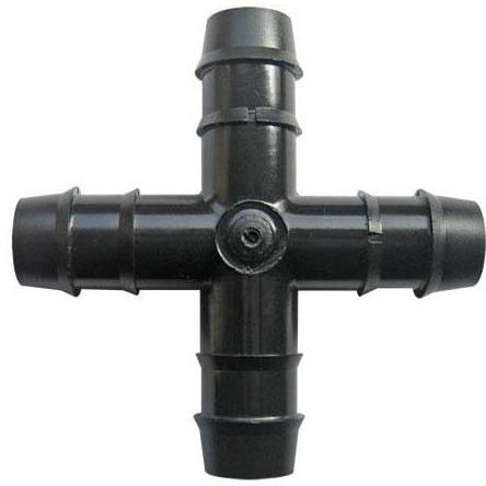 13mm Barbed Cross Connector