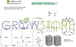 BudBox Lite Grow Tent - Silver Lined 0.8m x 0.8m x 1.6m