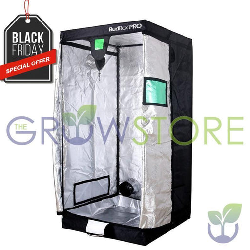 BudBox Pro Grow Tent - Silver Lined 100cm x 100cm x 200cm