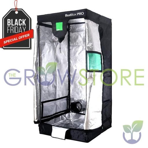 BudBox Pro Grow Tent - Silver Lined 75cm x 75cm x 160cm