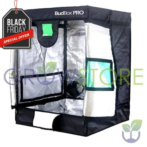 BudBox Pro Grow Tent - Silver Lined 0.75m x 0.75 x 1.0m