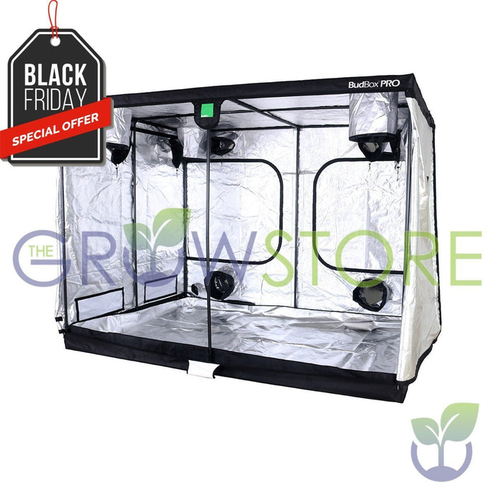BudBox Pro Grow Tent - Silver Lined 2m x 3m x 2.2m