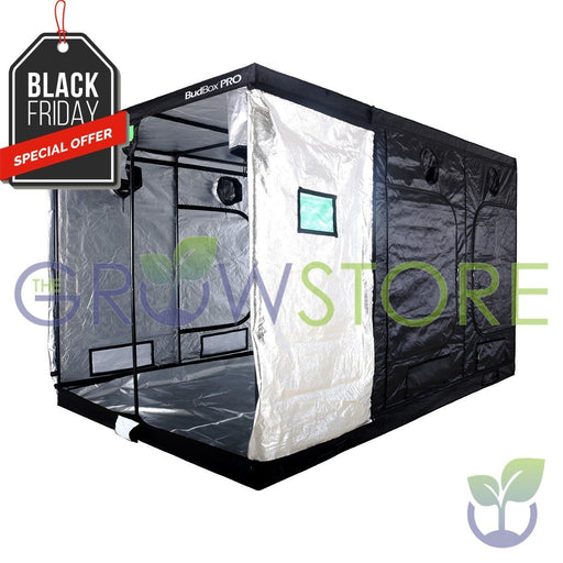 BudBox Pro Grow Tent – Silver-Lined 3.6m x 2.4m x 2.2m